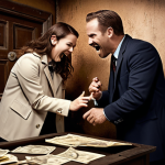 **

*   **Prompt:** A couple intensely focused and laughing inside a detective-themed escape room, surrounded by clues like an old clock and cryptic documents. Emphasize teamwork and excitement.

**